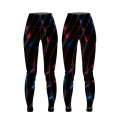 OEM nouveau design impression femmes compression pantalons yoga pantalons sublimation fitness porter